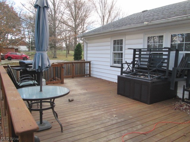 2430 West Sprague Road Cleveland, OH 44134 - Photo 30 of 35 Large backyard deck