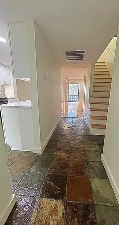 a view of front door