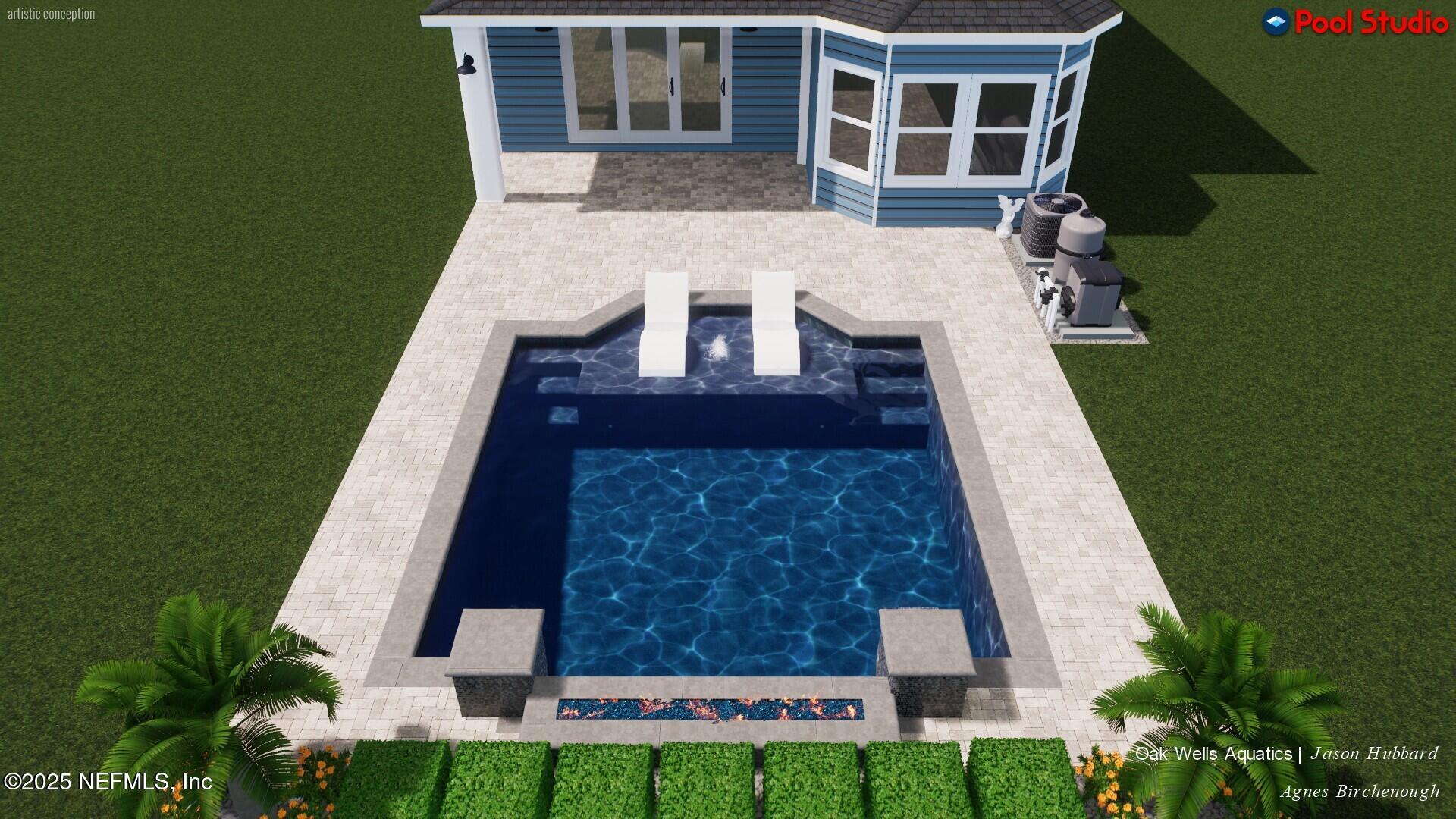 523 Silver Landing Drive St. Augustine, FL 32092 - Photo 62 of 63 front view of a house with a yard