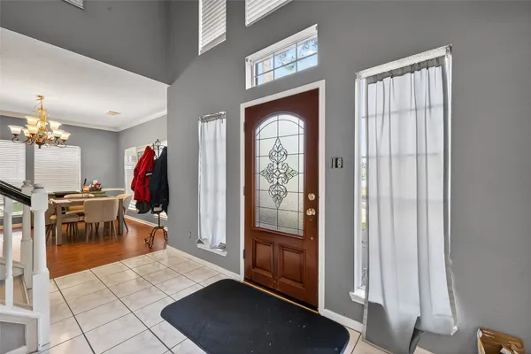 a view of a livingroom with furniture and window