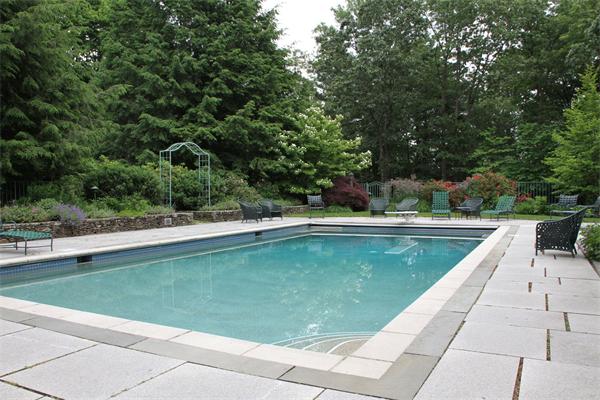 6 Wampatuck Road Dedham, MA 02026 - Photo 29 of 30 a view of a swimming pool with a yard