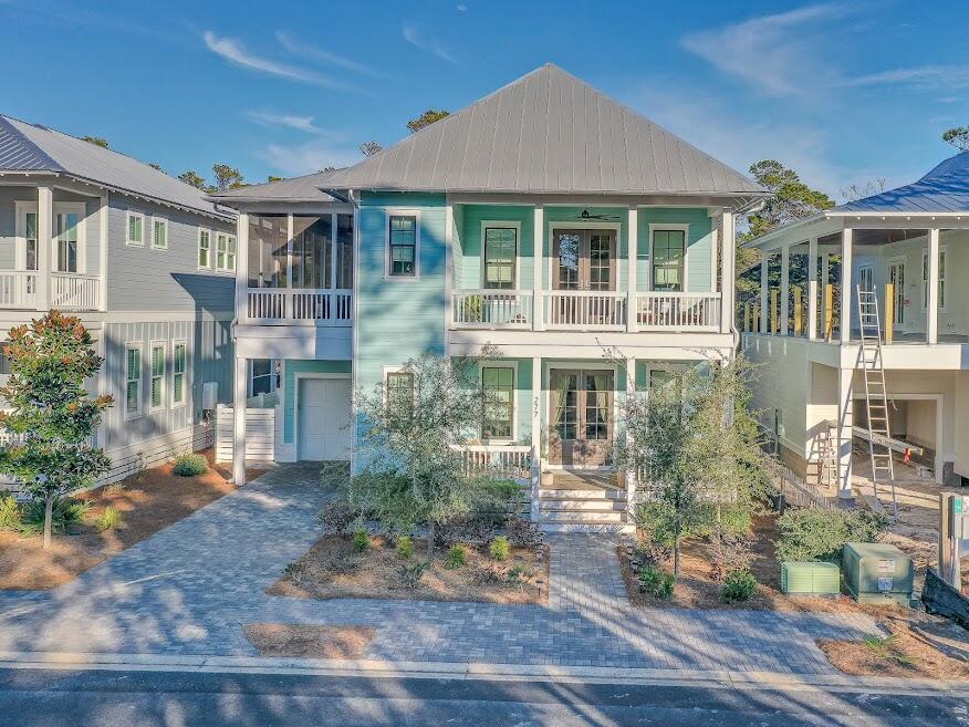 front view of a house