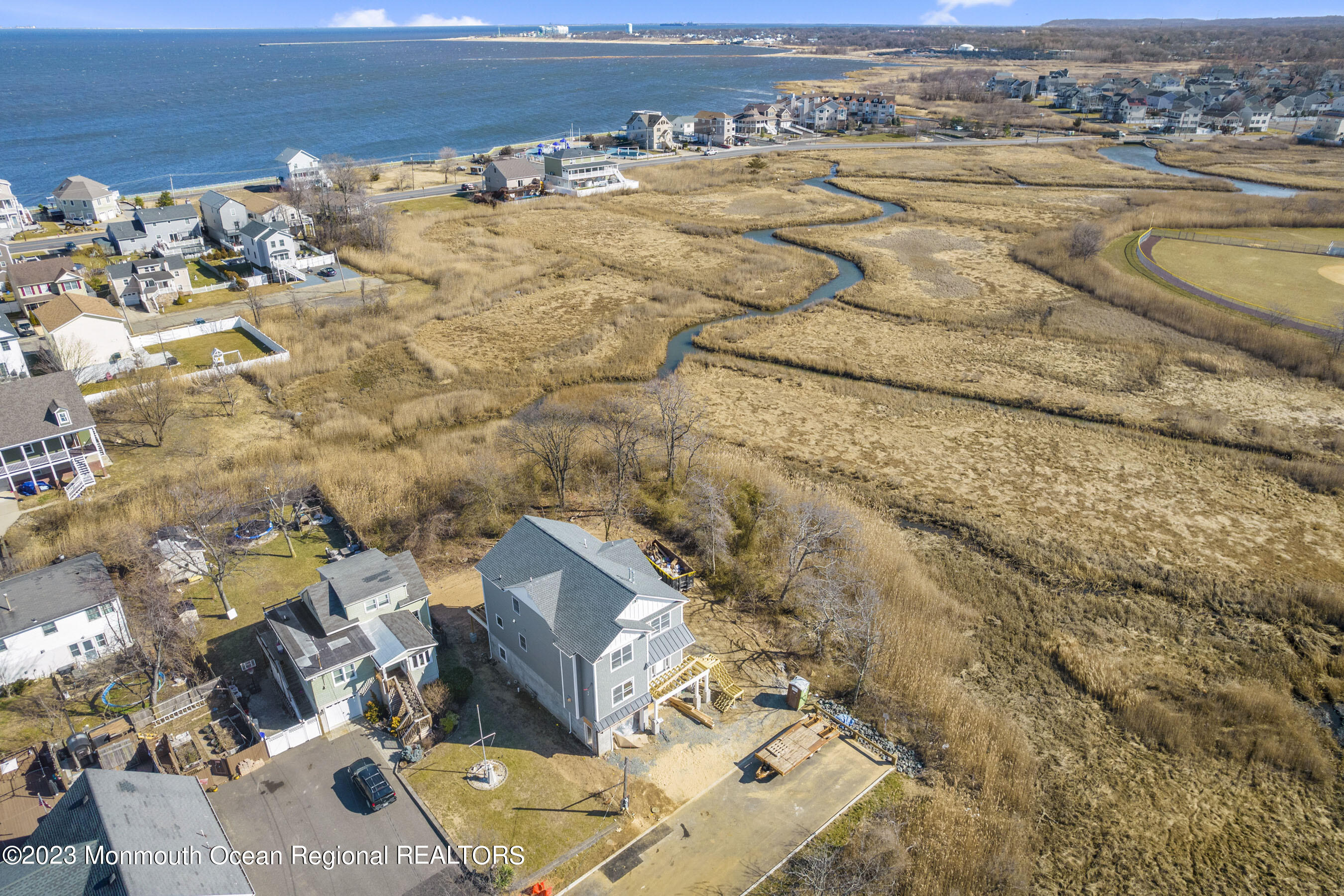 921 4th Street Union Beach, NJ 07735 - Photo 8 of 9 Aerial Left 8