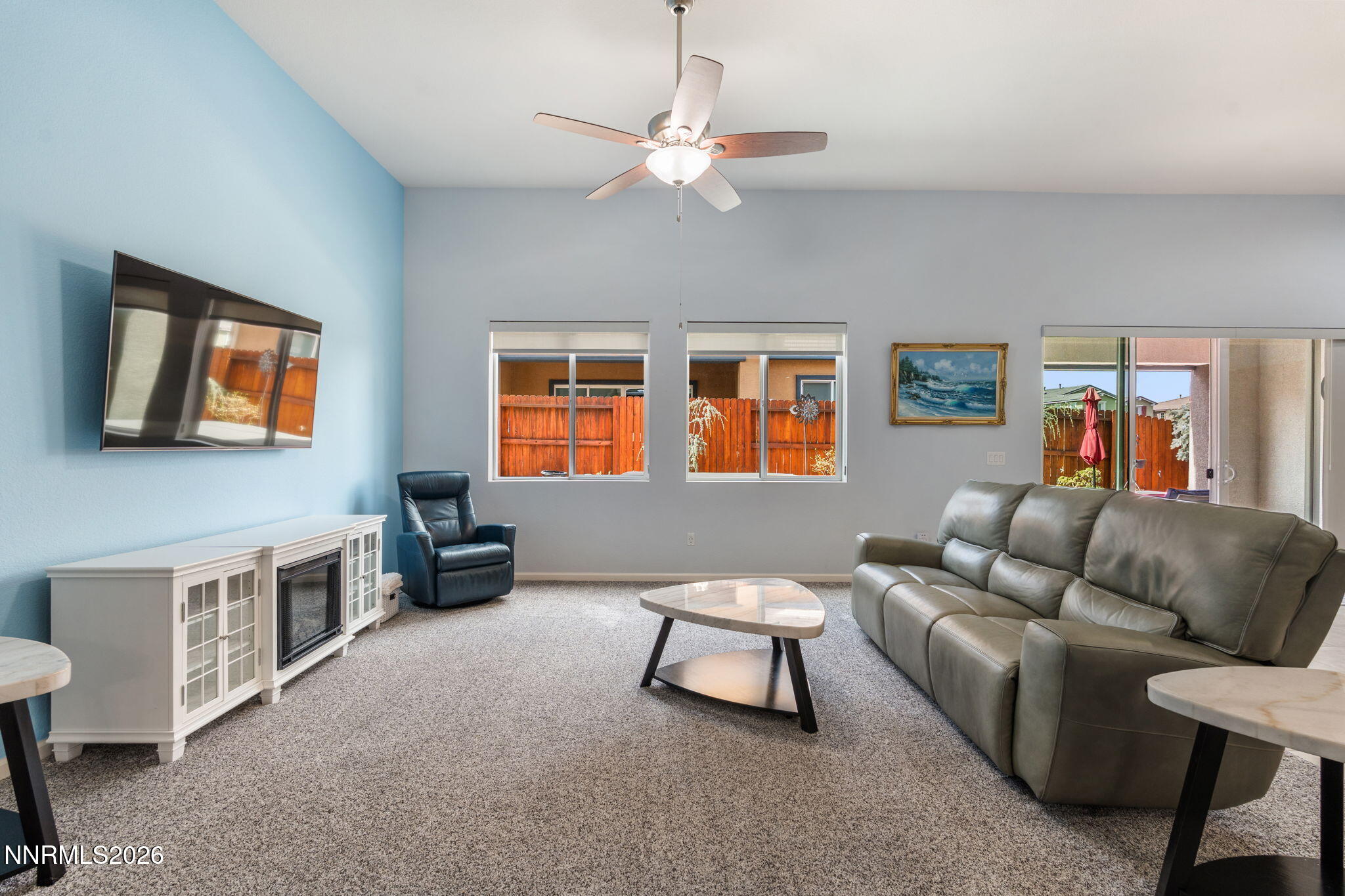 9401 Baldacci Road Reno, NV 89521 - Photo 13 of 42 a living room with furniture and a window
