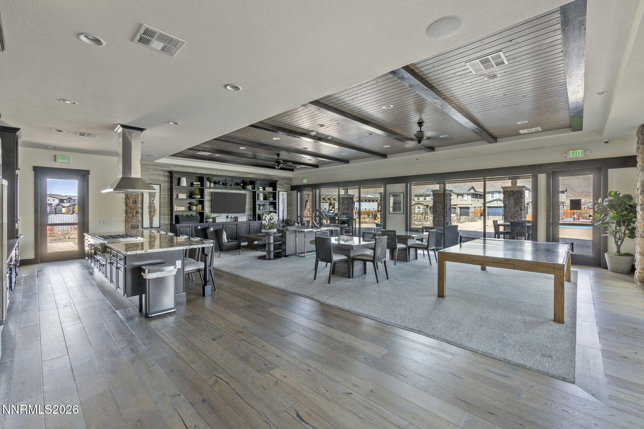 9401 Baldacci Road Reno, NV 89521 - Photo 36 of 42 a view of a dining room with furniture and wooden floor