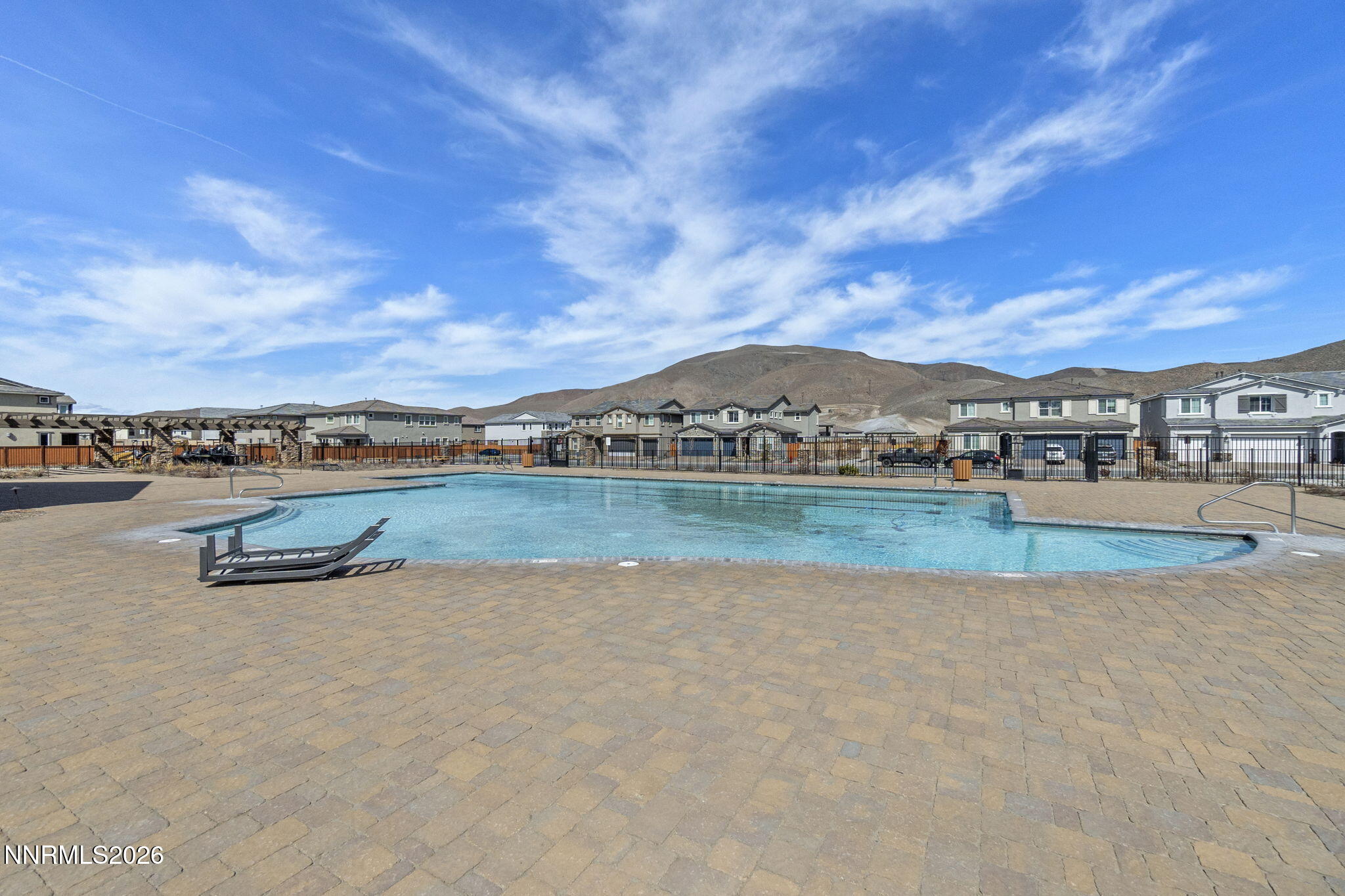 9401 Baldacci Road Reno, NV 89521 - Photo 41 of 42 an aerial view of residential houses with outdoor space and river