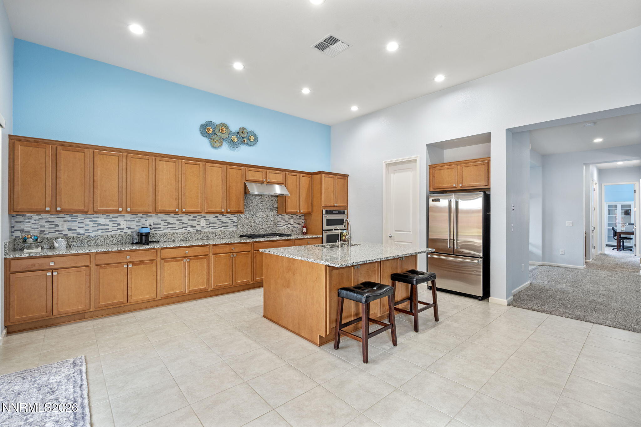 9401 Baldacci Road Reno, NV 89521 - Photo 8 of 42 a view of kitchen with stainless steel appliances granite countertop lots of counter top space