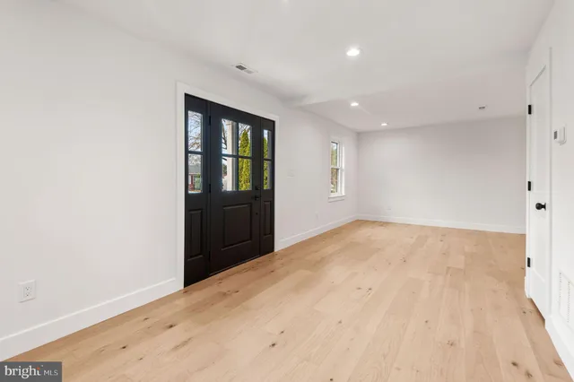 wooden floor in an empty room