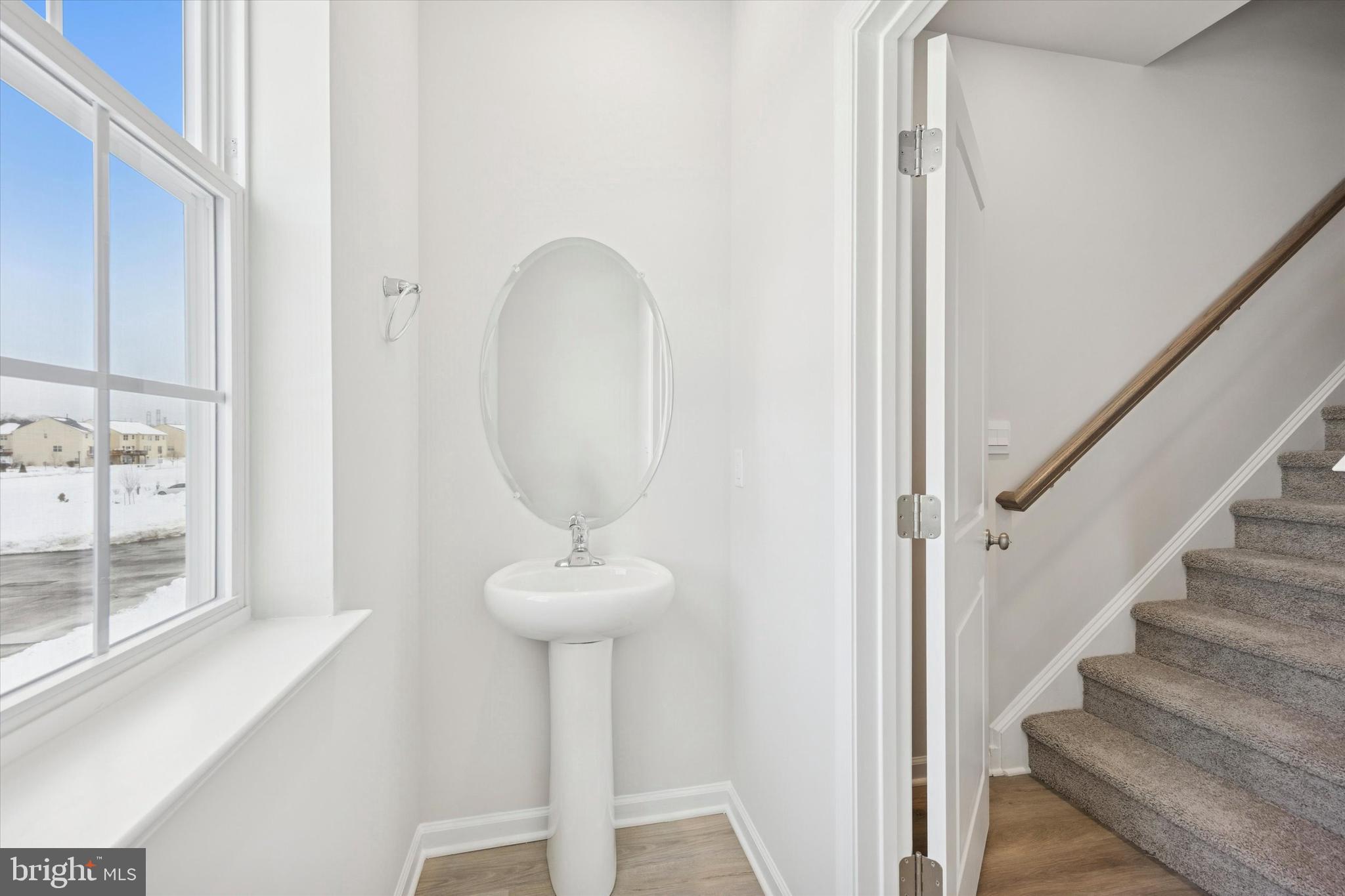 163 Sandy Rdg Road Sicklerville, NJ 08081 - Photo 17 of 30 a view of staircase with kitchen view