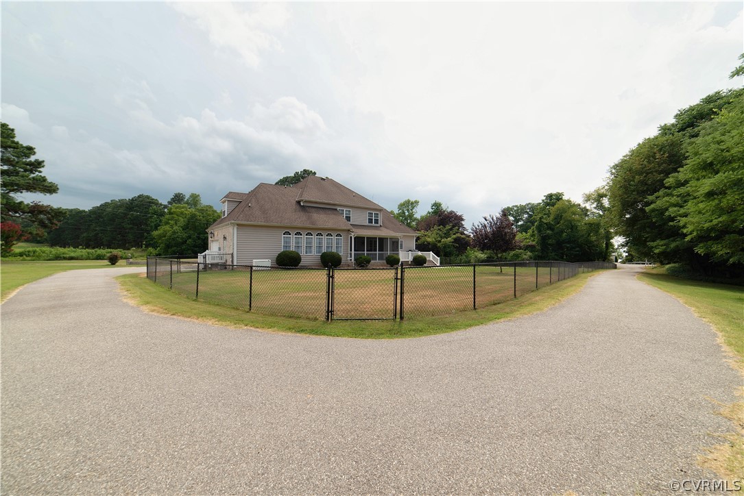 811 Jordan Point Road Hopewell, VA 23860 - Photo 35 of 50 this photo shows driveway on right off Jordan Poin