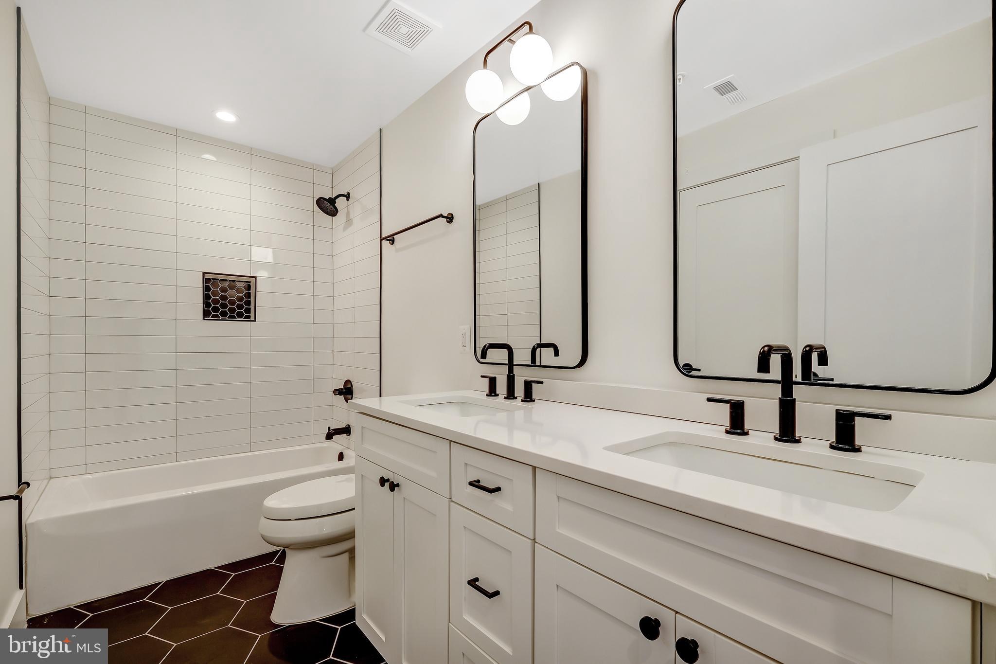 2121 3rd Street Northeast, Unit 2 Washington, DC 20002 - Photo 9 of 24 2nd full bath upstairs