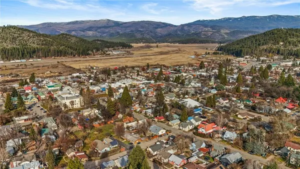 a view of lake and mountain