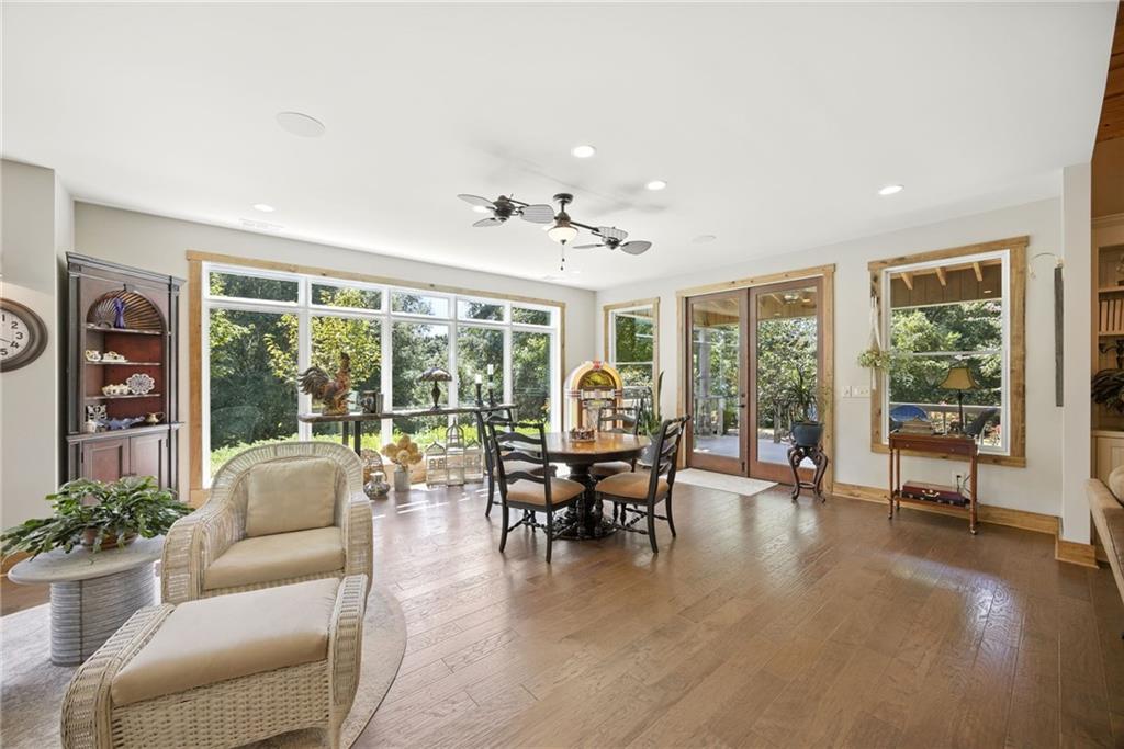 1620 Pond Fork Church Road Talmo, GA 30575 - Photo 23 of 73 a living room with furniture and large windows