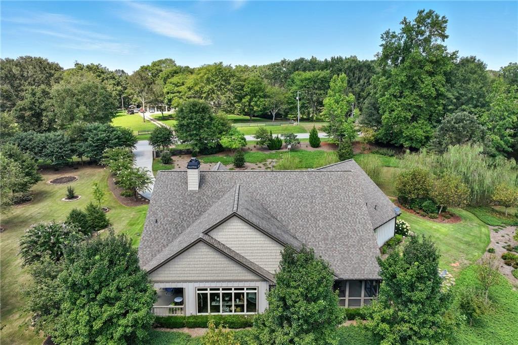 1620 Pond Fork Church Road Talmo, GA 30575 - Photo 60 of 73 an aerial view of a house