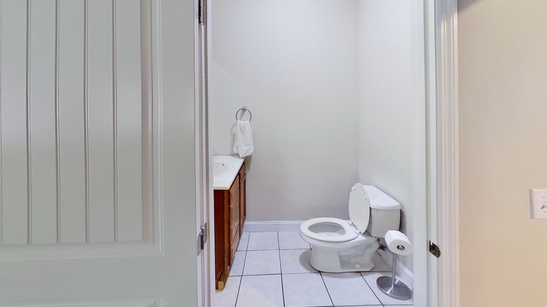 2314 Joe Brown Road Spring Hill, TN 37174 - Photo 16 of 28 a white toilet sitting next to a bathroom sink