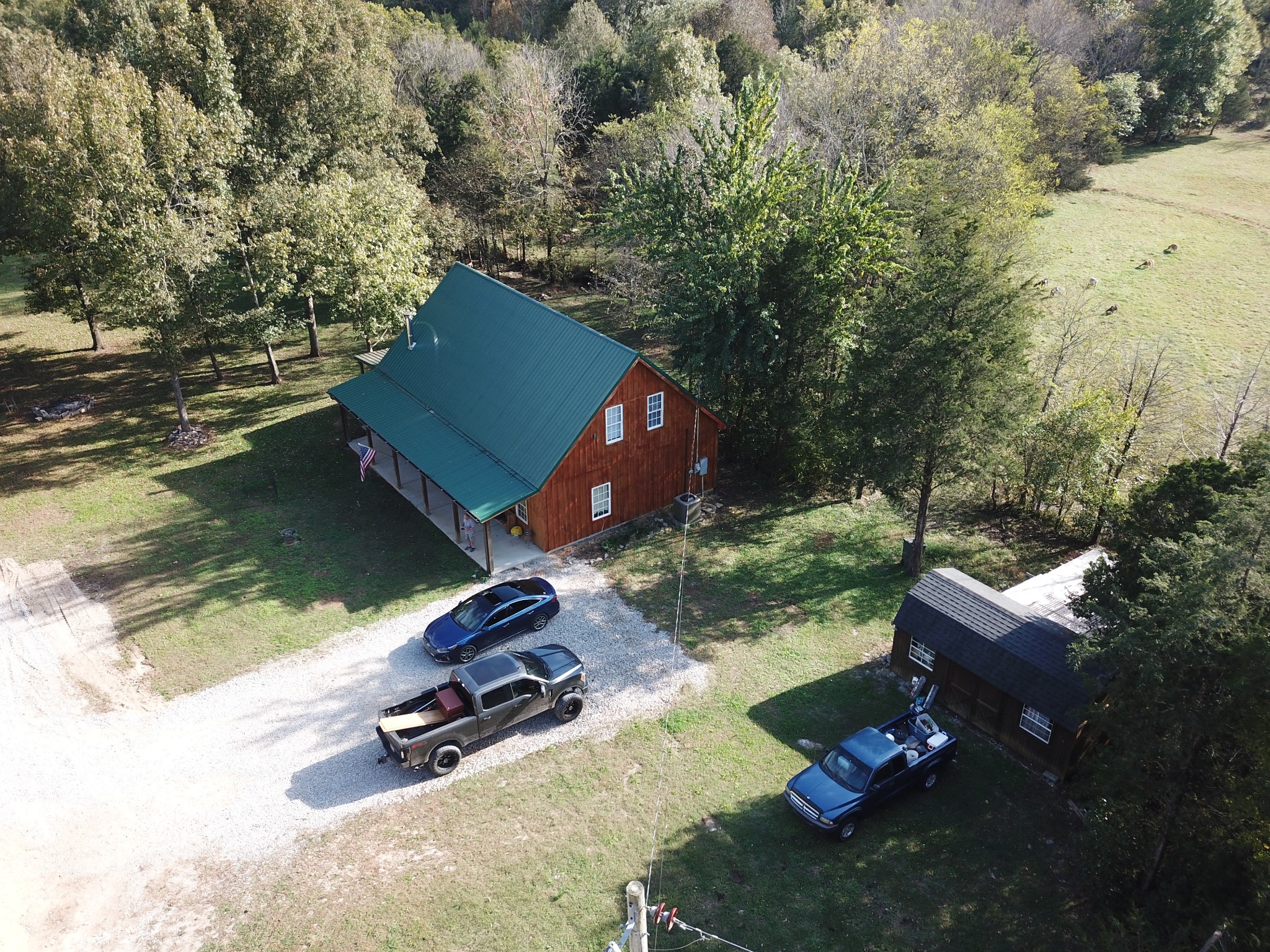 2314 Joe Brown Road Spring Hill, TN 37174 - Photo 28 of 28 an aerial view of a house with yard swimming pool and outdoor seating