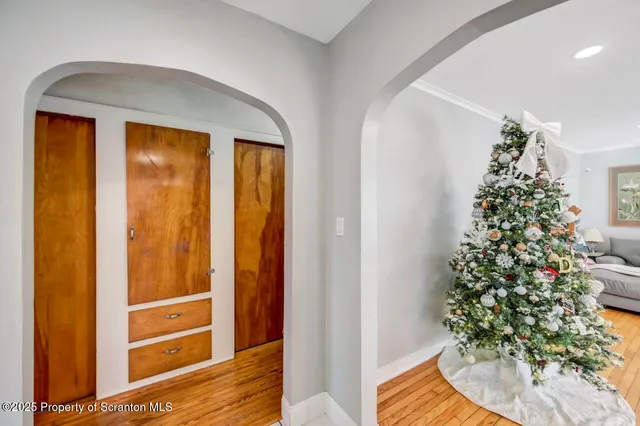 a view of front door