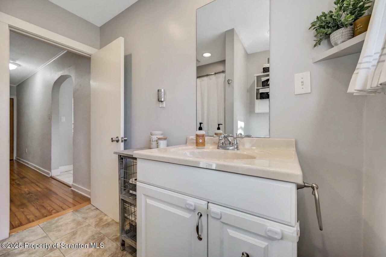 101 Miller Road Clarks Summit, PA 18411 - Photo 17 of 51 a bathroom with a sink and a mirror