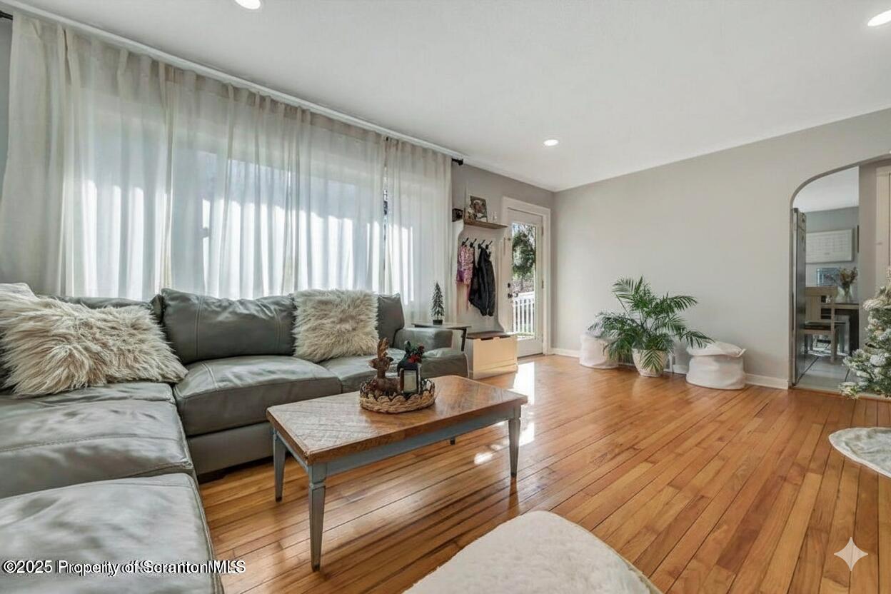 101 Miller Road Clarks Summit, PA 18411 - Photo 7 of 51 a living room with furniture and wooden floor