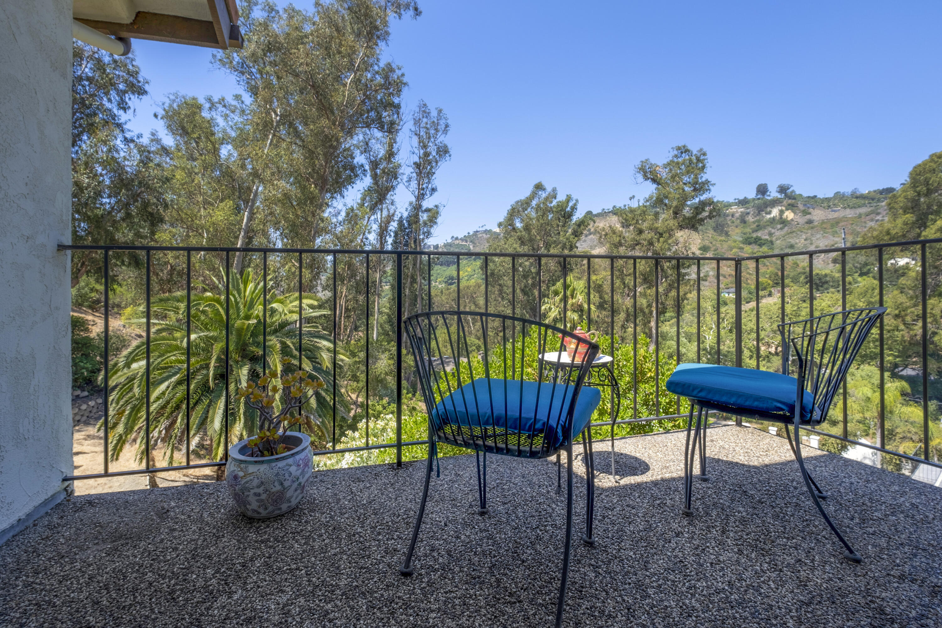 585 Sycamore Vista Road Santa Barbara, CA 93108 - Photo 9 of 26 Bedroom 1 Balcony