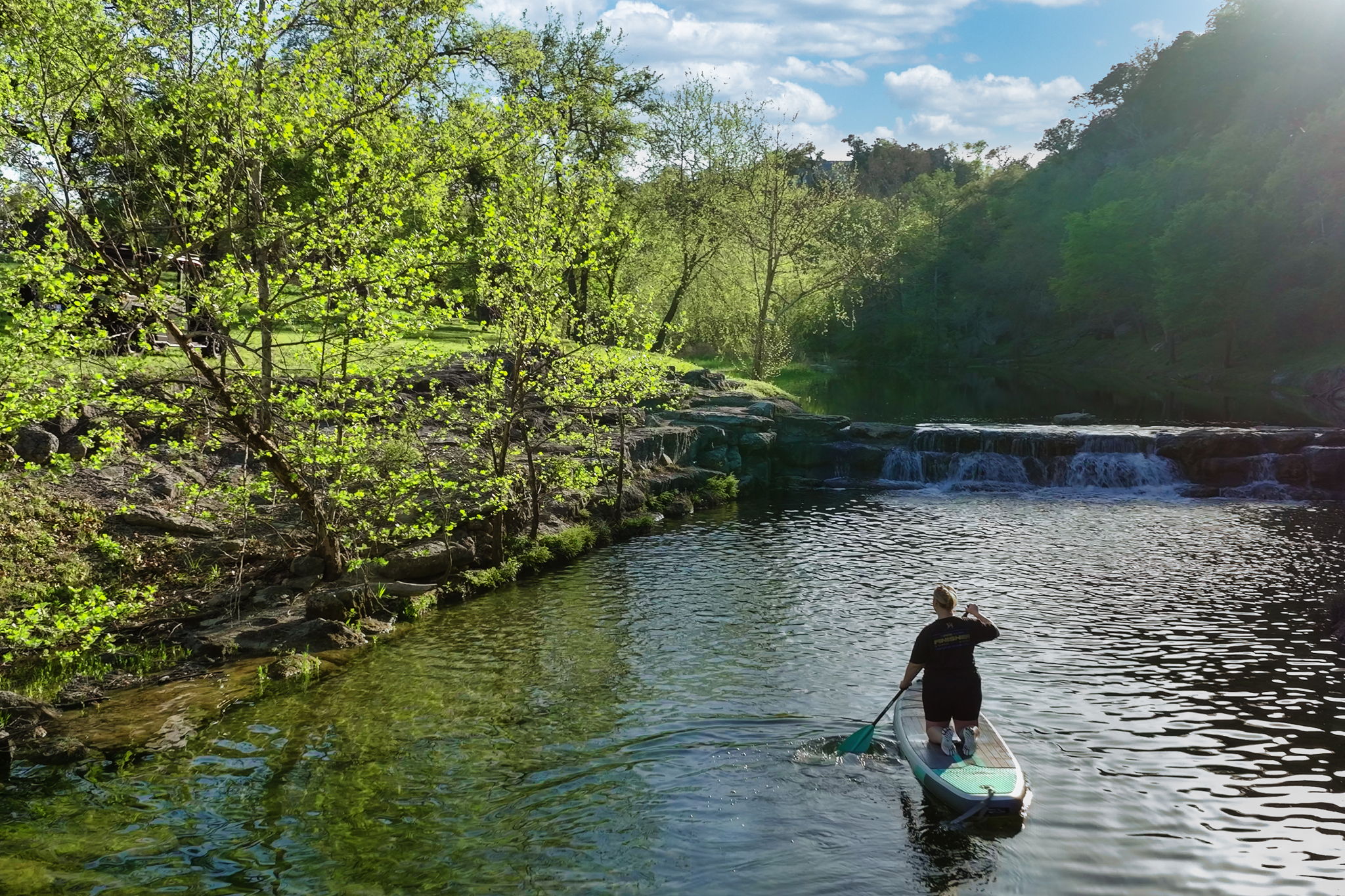 11949 Overlook Pass Austin, TX 78738 - Photo 3 of 40 Water view featuring a heavily wooded area