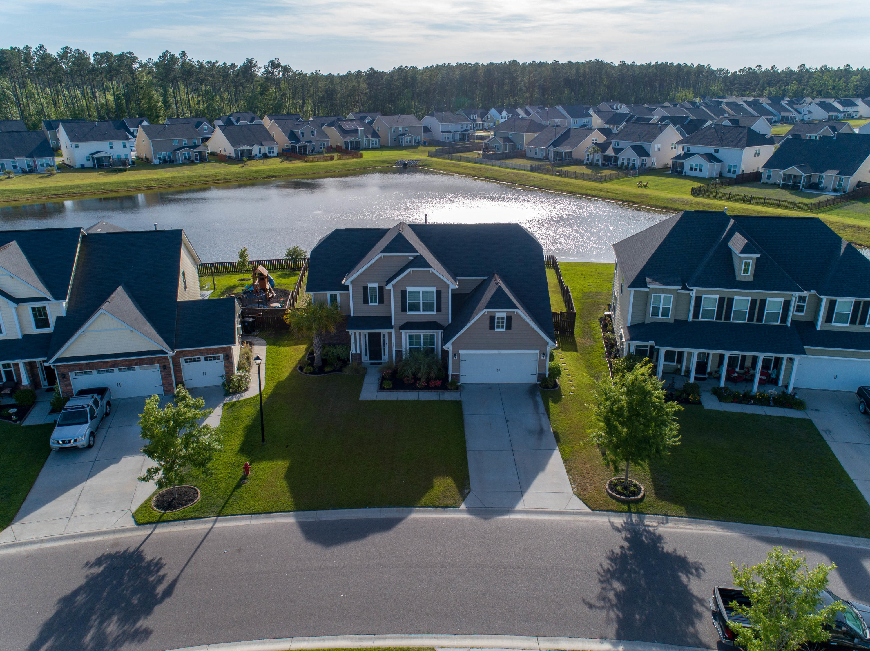 424 Spectrum Road Summerville, SC 29486 - Photo 36 of 44 Aerial View