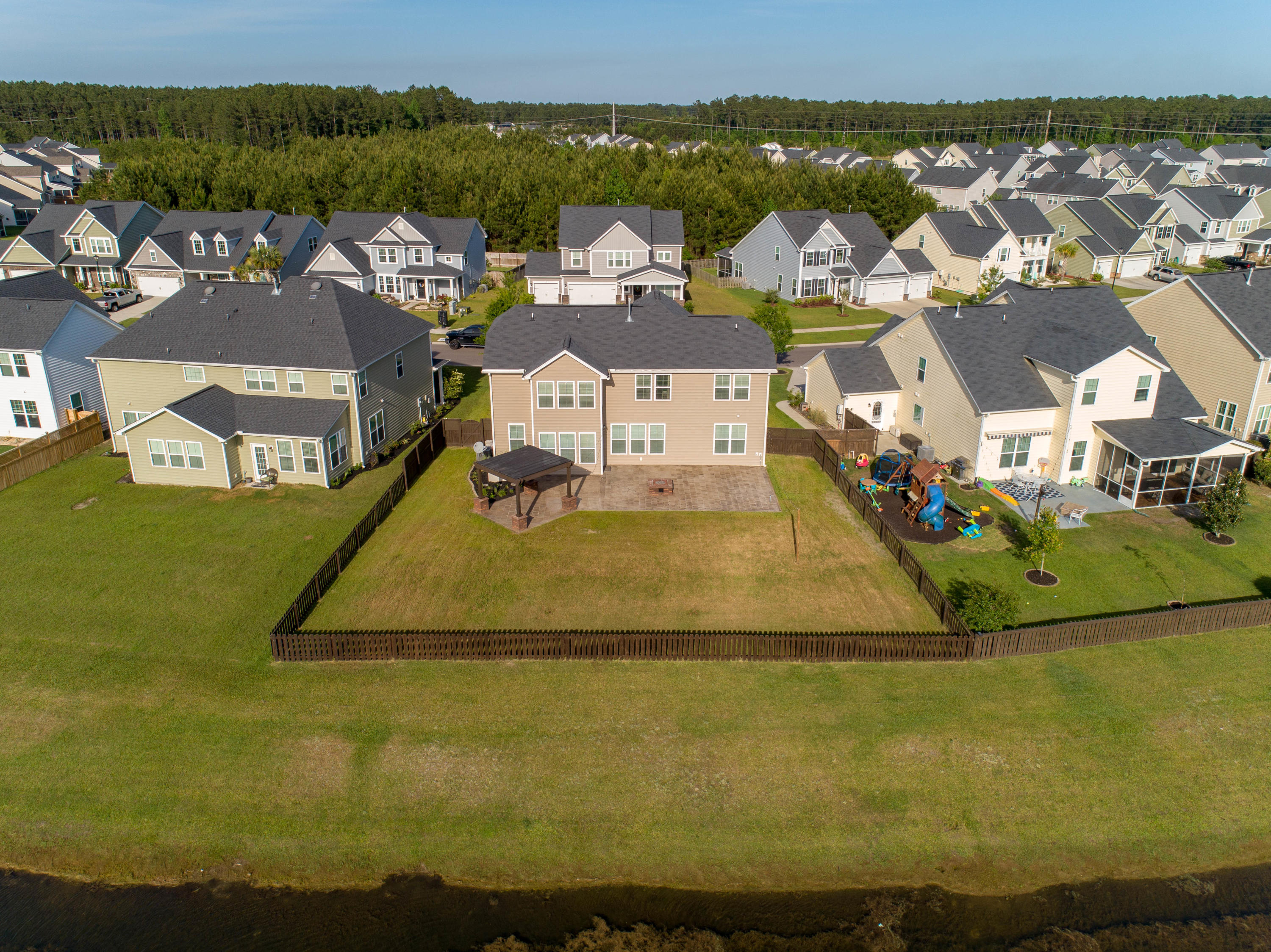424 Spectrum Road Summerville, SC 29486 - Photo 37 of 44 Aerial View