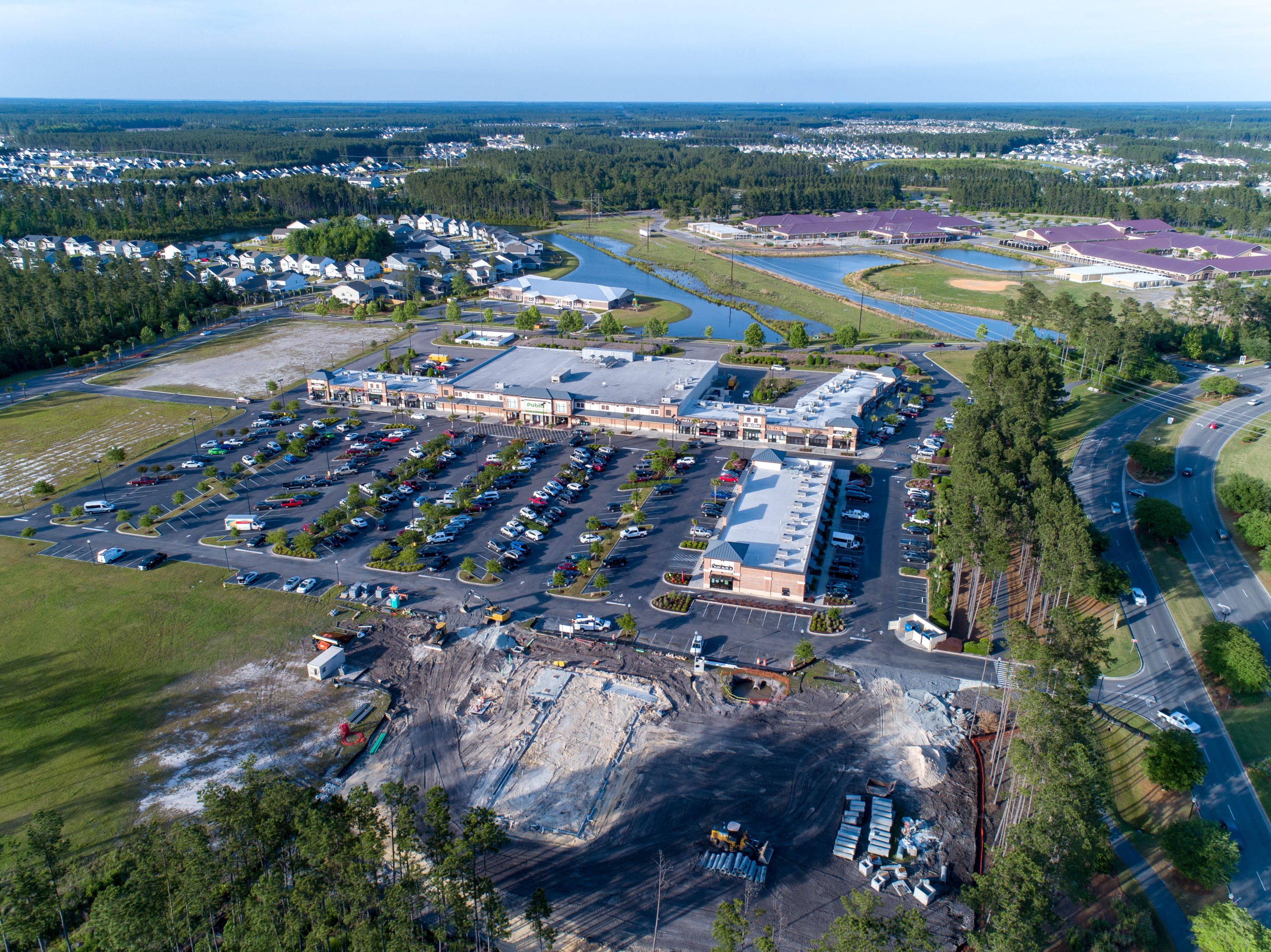 424 Spectrum Road Summerville, SC 29486 - Photo 43 of 44 Gas Station Under Construction