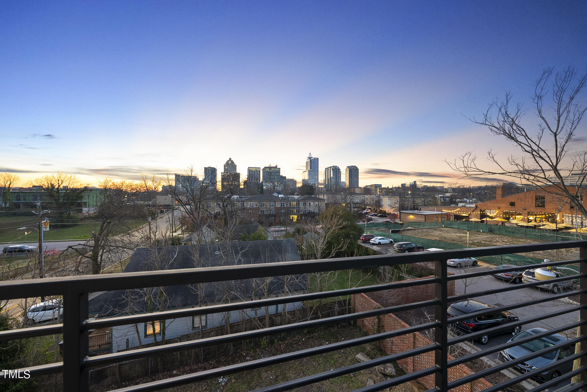 517 East Cabarrus Street Raleigh, NC 27601 - Photo 49 of 58 a view of city from a balcony