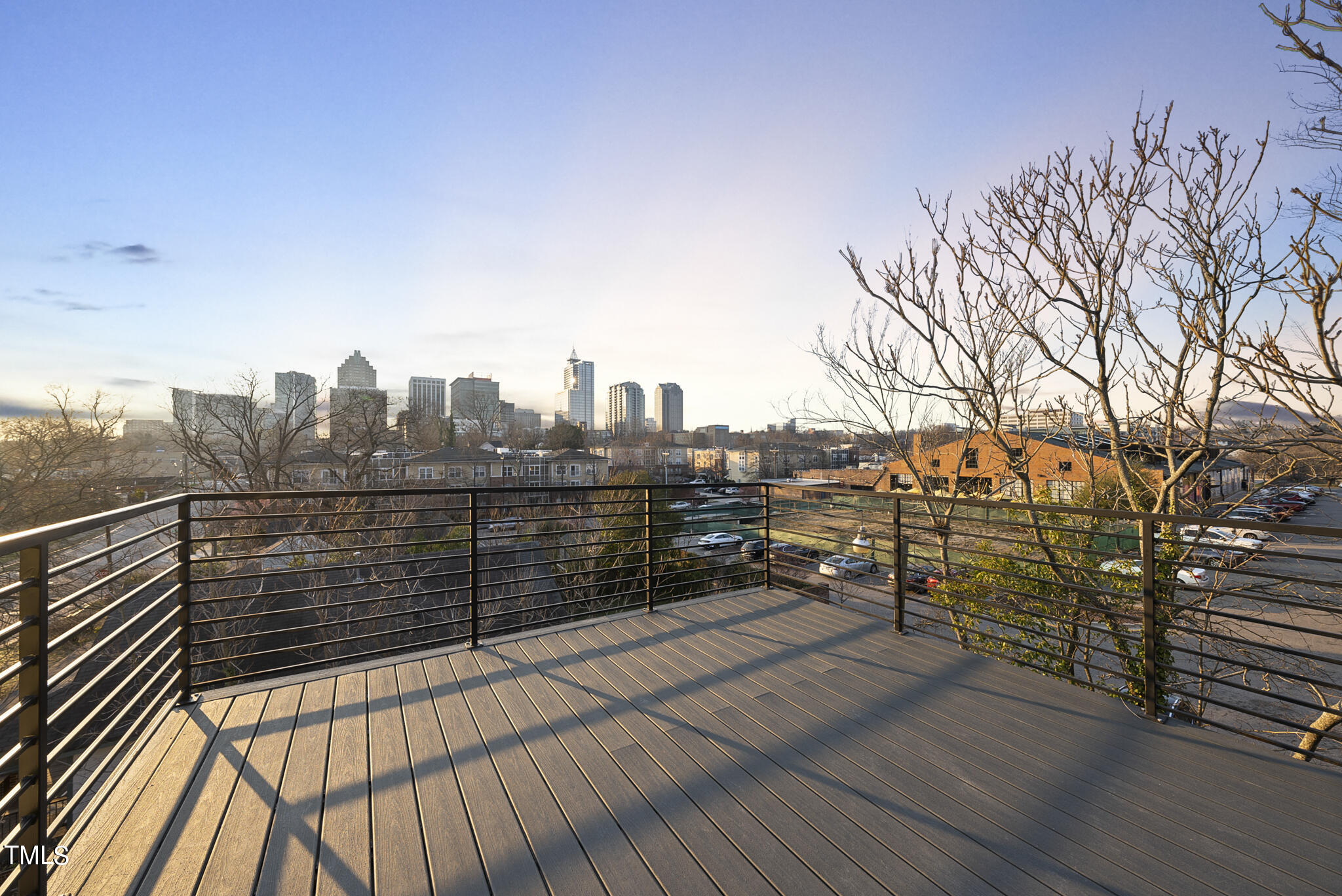 517 East Cabarrus Street Raleigh, NC 27601 - Photo 50 of 58 a view of balcony with city view