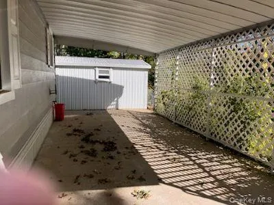 a view of a backyard of a house