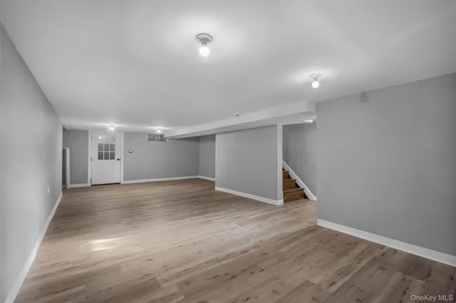 wooden floor in an empty room