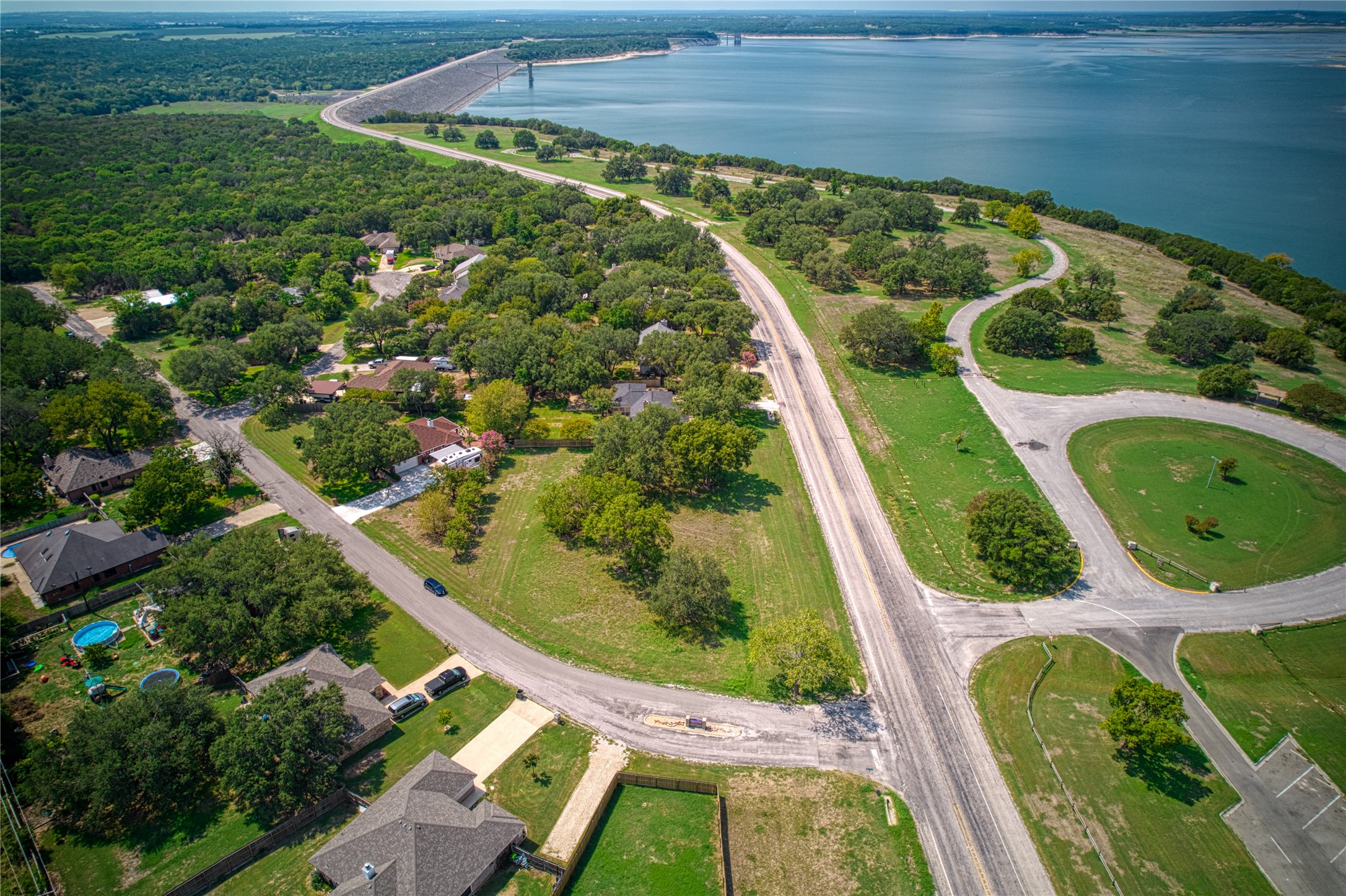 1670 Fm 1670 Whisper Trail Road Belton, TX 76513 - Photo 15 of 17 an aerial view of a golf course with sign board