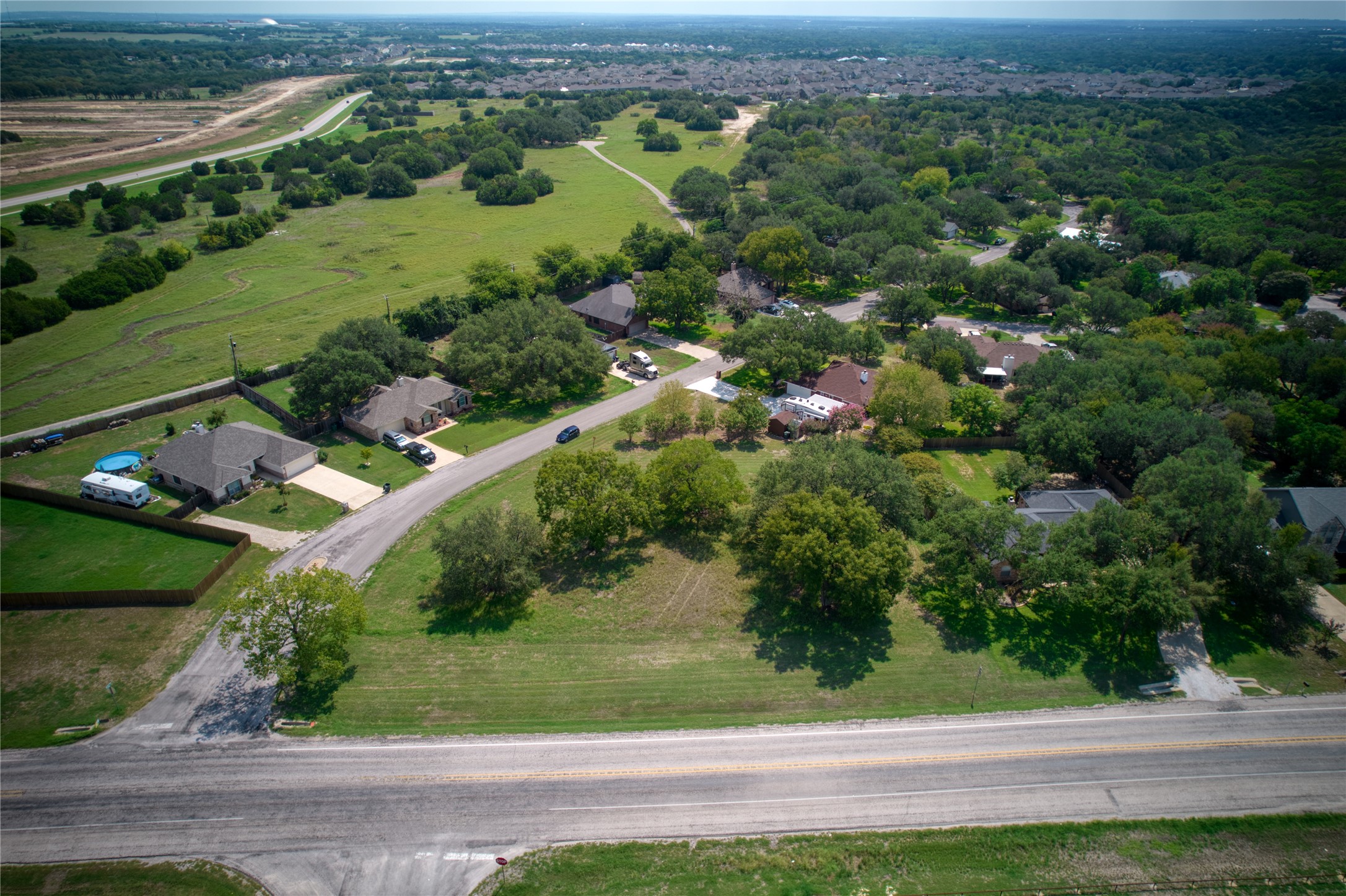 1670 Fm 1670 Whisper Trail Road Belton, TX 76513 - Photo 8 of 17 an aerial view of a house with yard