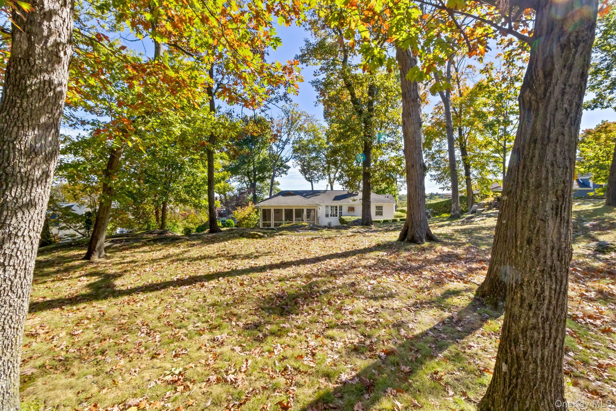 87 Rockledge Road Bronxville, NY 10708 - Photo 11 of 14 a view of a yard with plants and trees