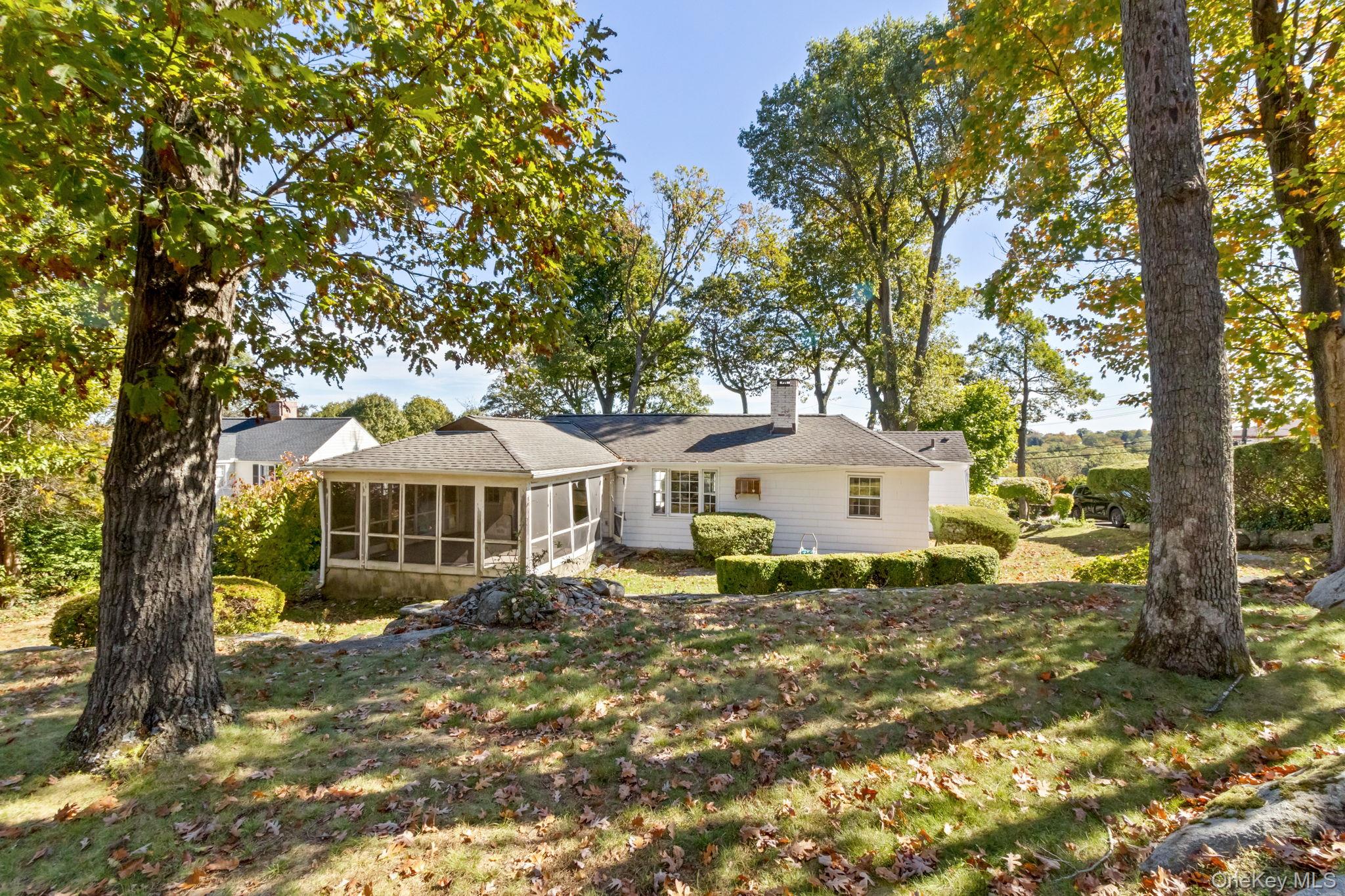 87 Rockledge Road Bronxville, NY 10708 - Photo 10 of 14 a front view of a house with a garden
