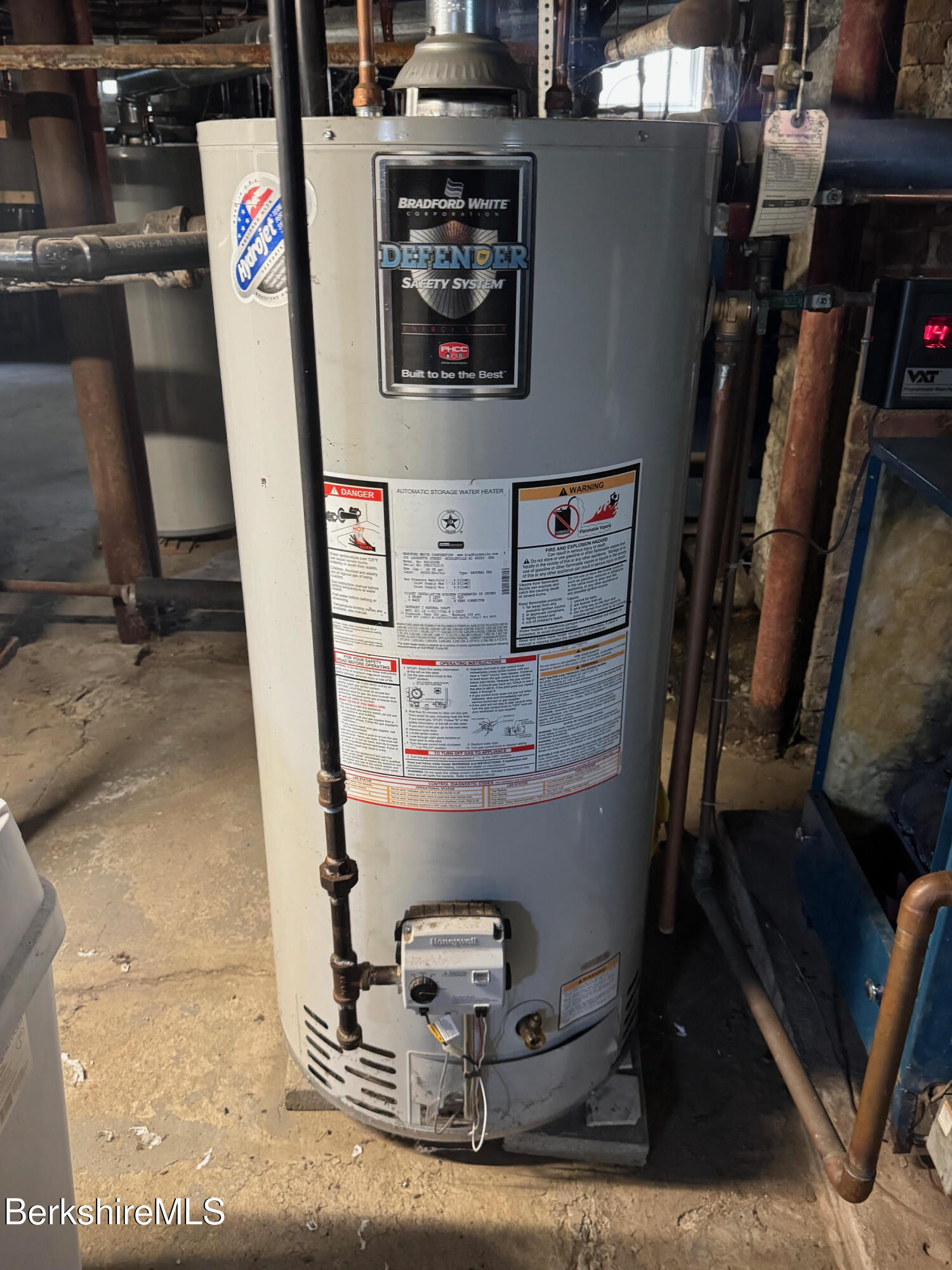 105-107 Onota Street Pittsfield, MA 01201 - Photo 43 of 46 a view of water heater room