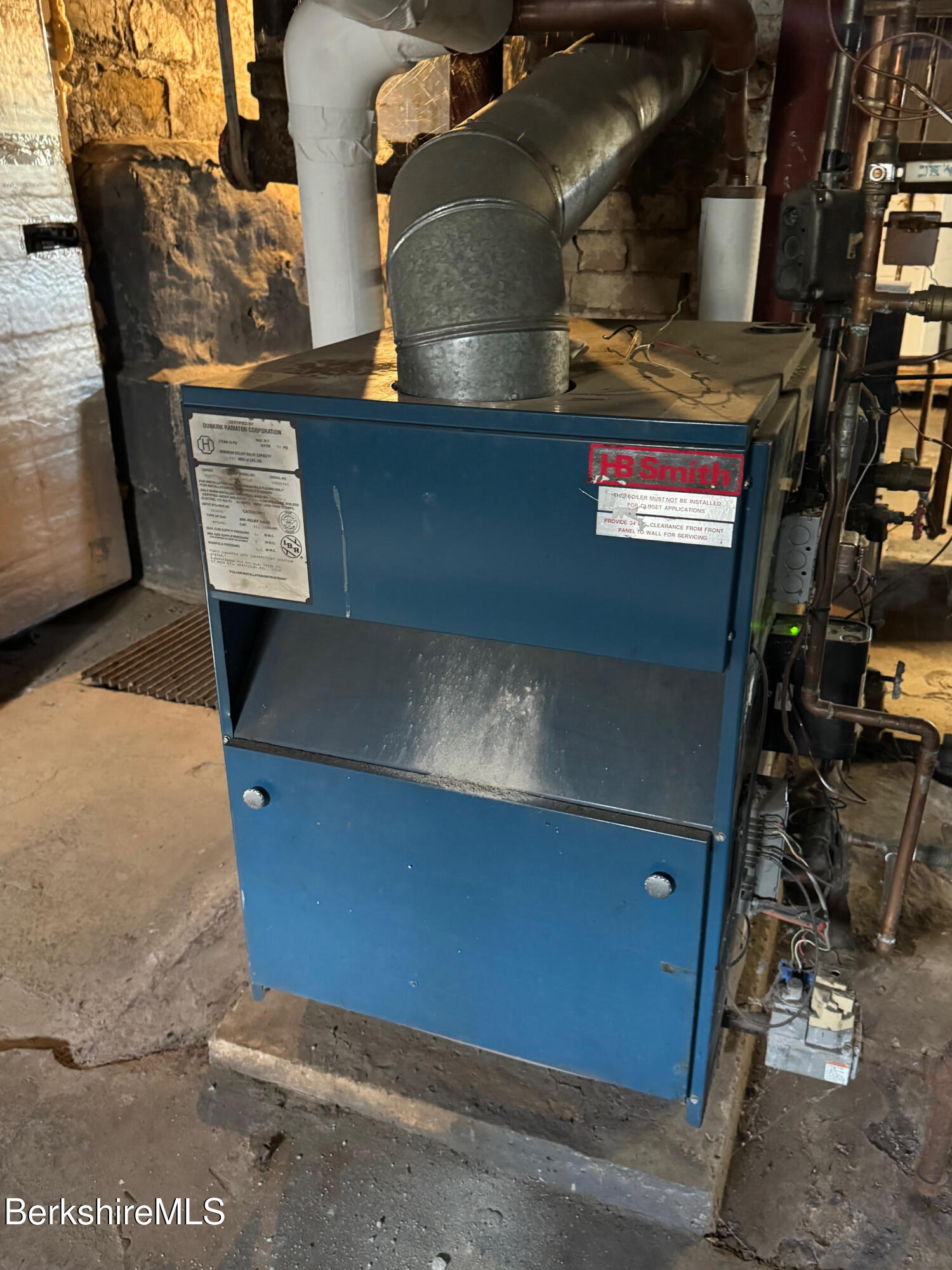 105-107 Onota Street Pittsfield, MA 01201 - Photo 45 of 46 a view of water heater room