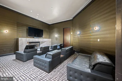 a room with pool table