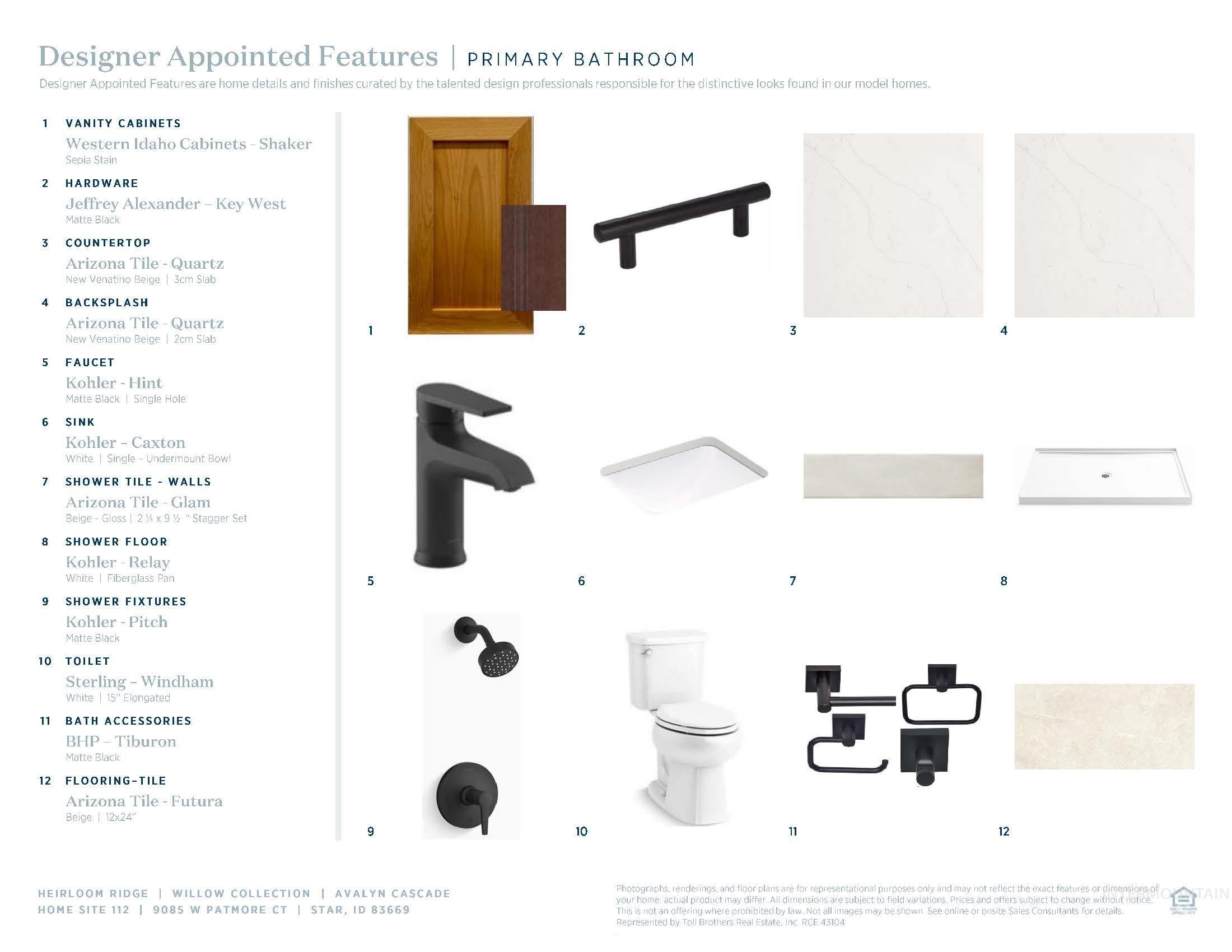 9085 West Patmore Court Star, ID 83669 - Photo 37 of 40 View of a document with a collage of images