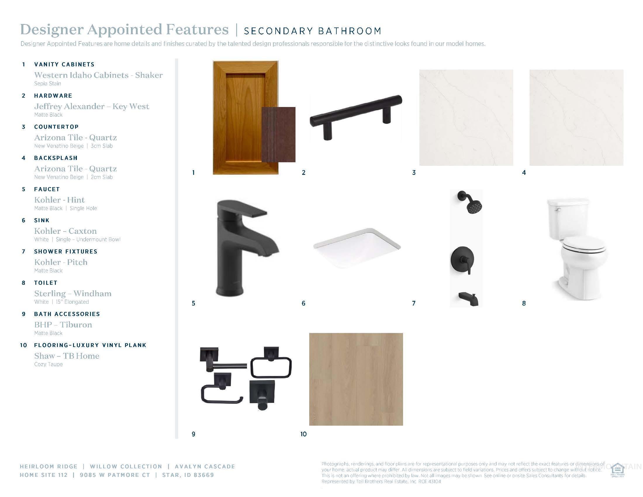9085 West Patmore Court Star, ID 83669 - Photo 38 of 40 View of a document with a collage of images