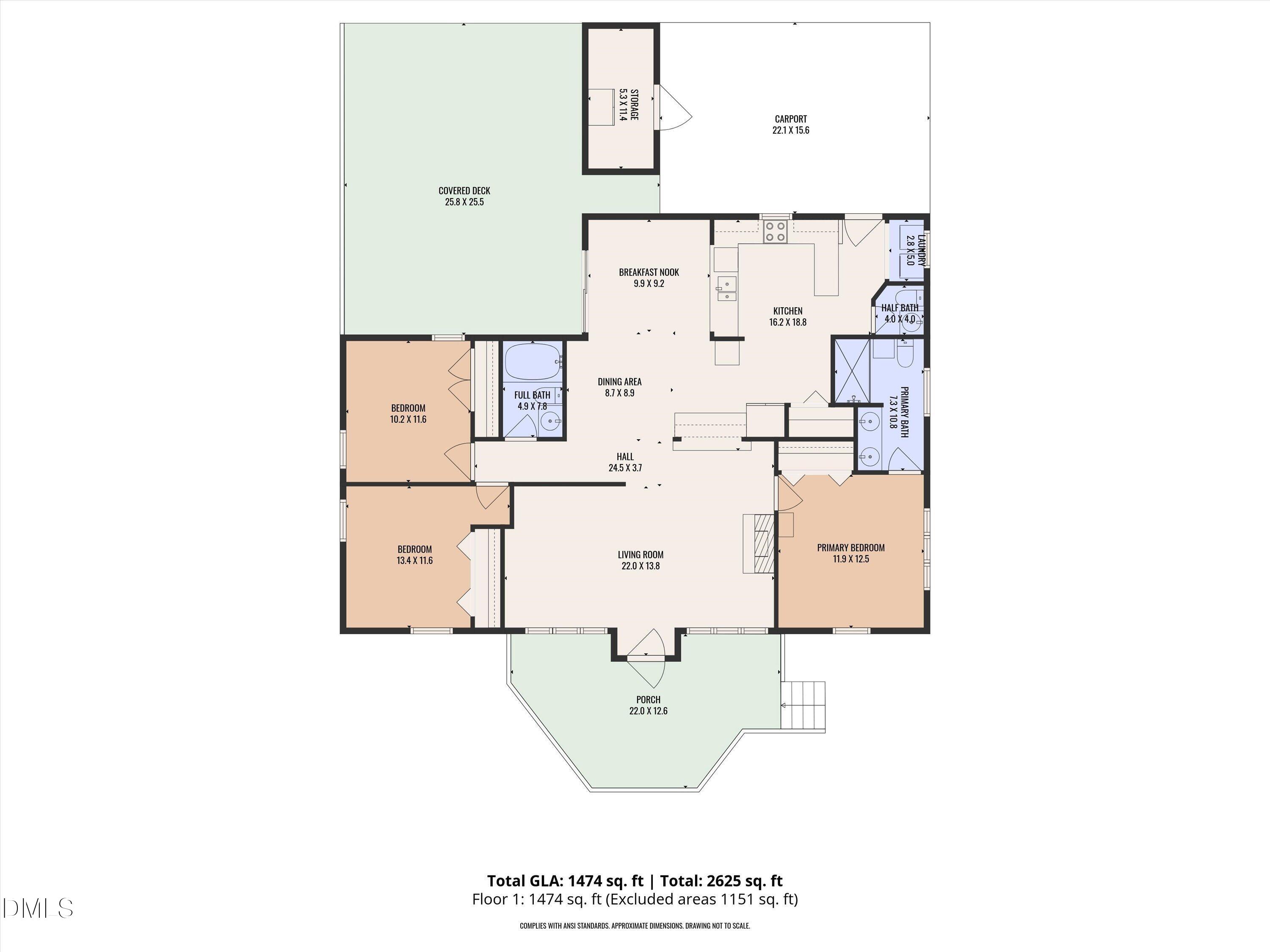 3608 Manly Farm Road Wake Forest, NC 27587 - Photo 50 of 50 Floor Plan