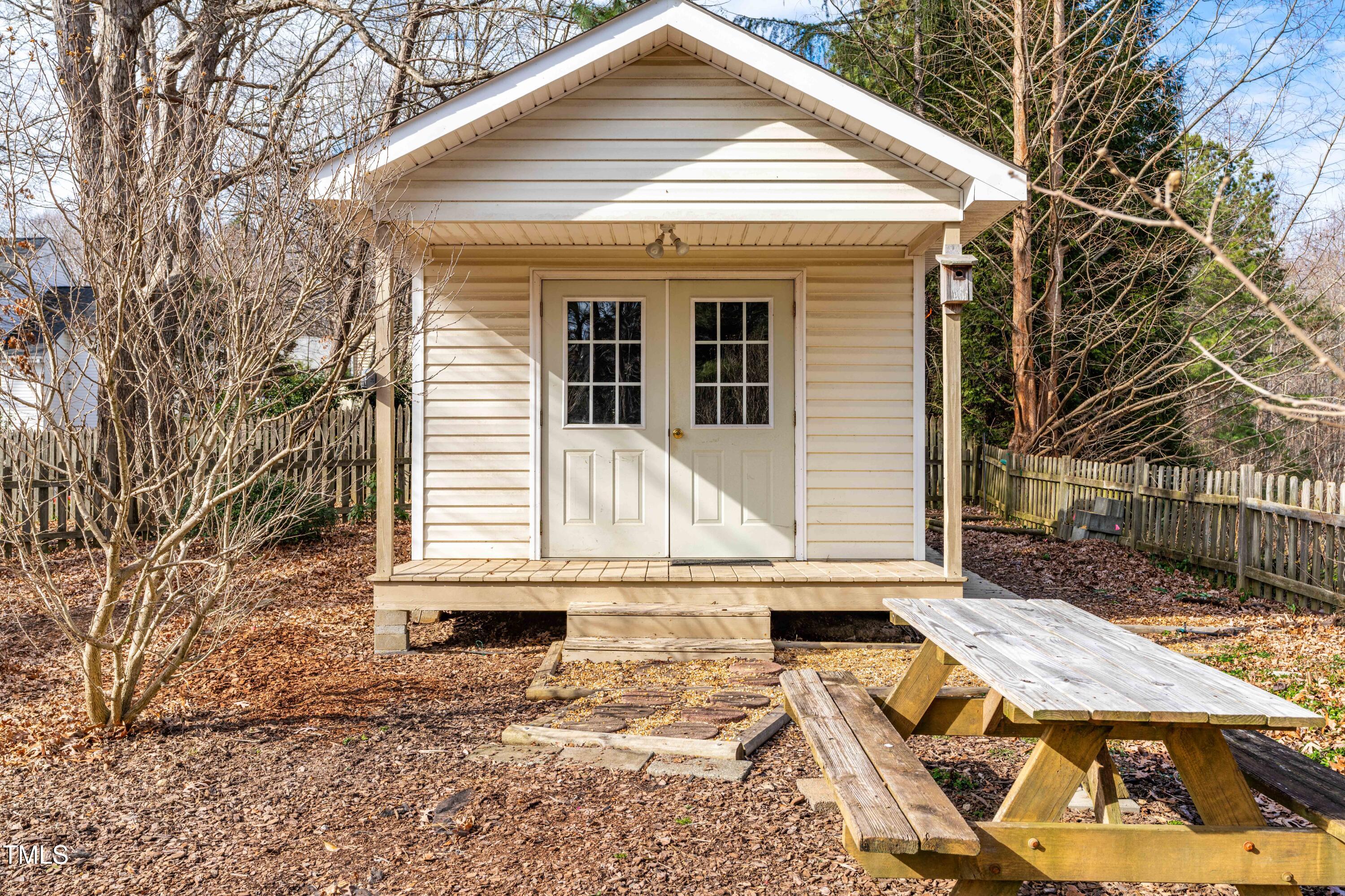 6328 Nowell Pointe Drive Raleigh, NC 27607 - Photo 47 of 56 Storage Shed Workshop