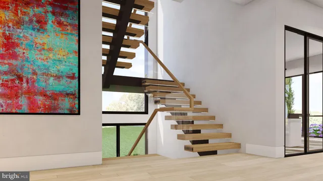 a view of entryway with a front door