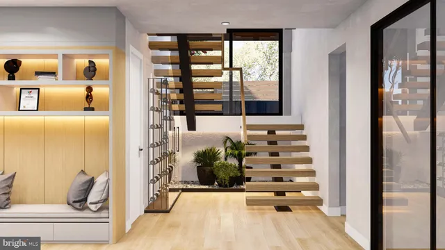 a view of empty room