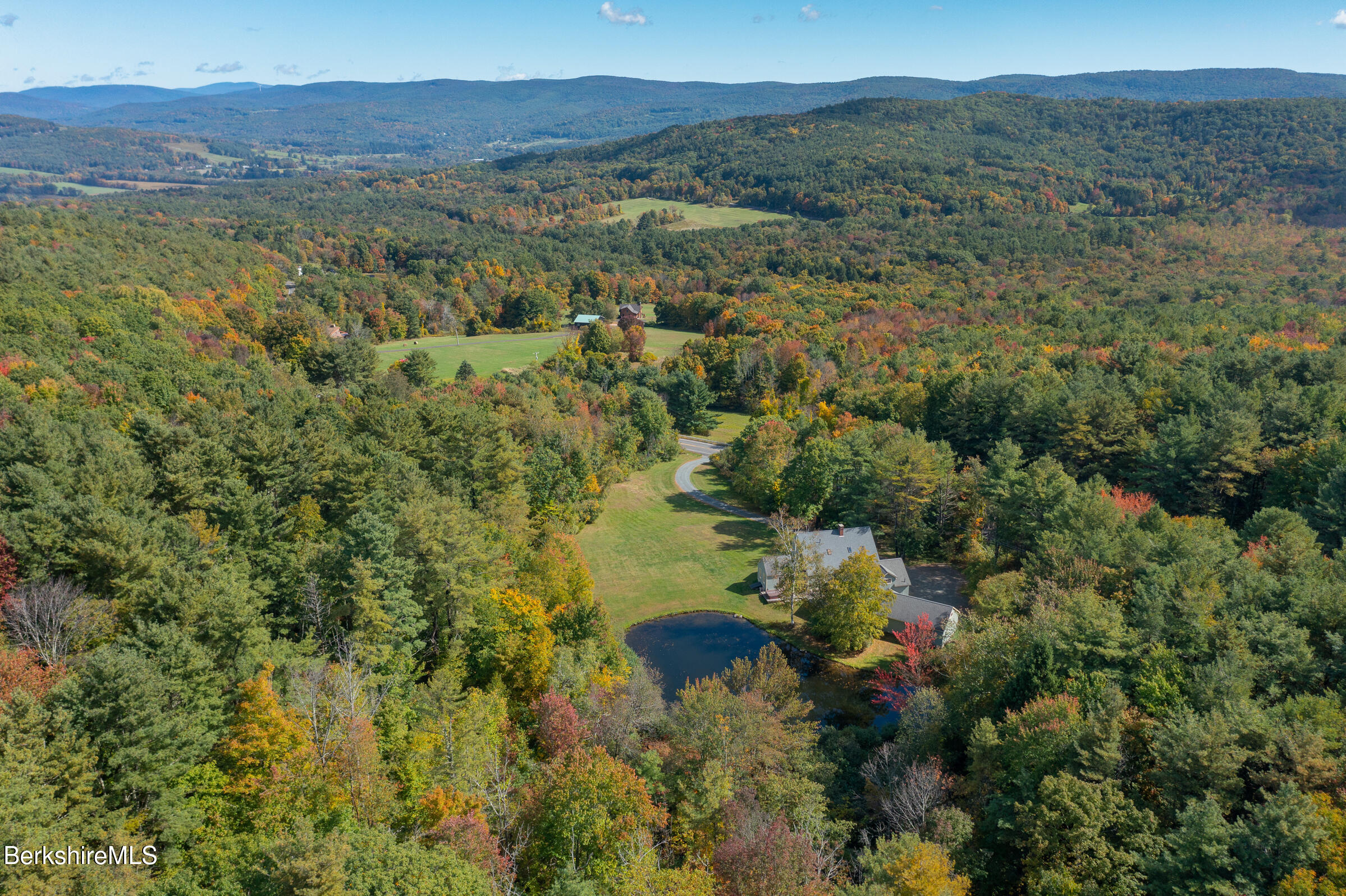 2205 County Rte 5 Canaan, NY 12029 - Photo 43 of 45 a view of a town with trees in the background