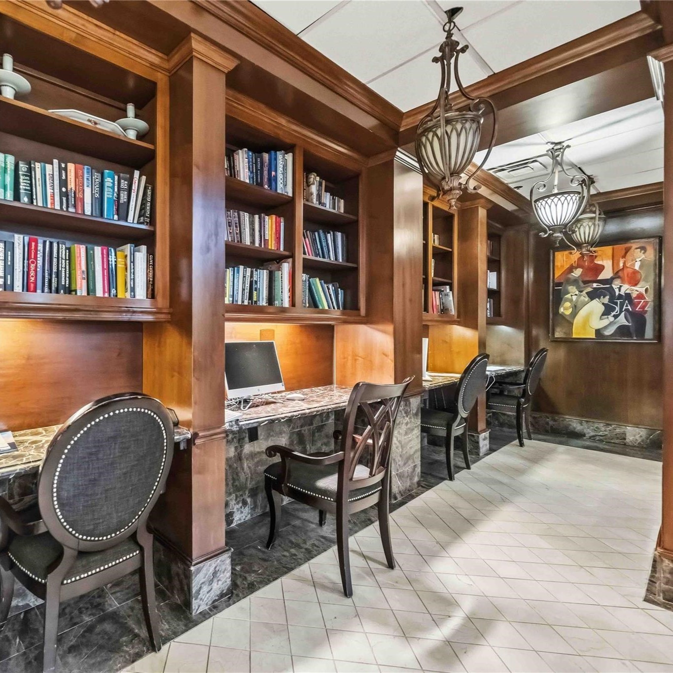 3525 Sage Road, Unit 716 Houston, TX 77056 - Photo 25 of 26 a dining room with furniture and a chandelier