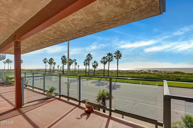 a view of outdoor space with seating area