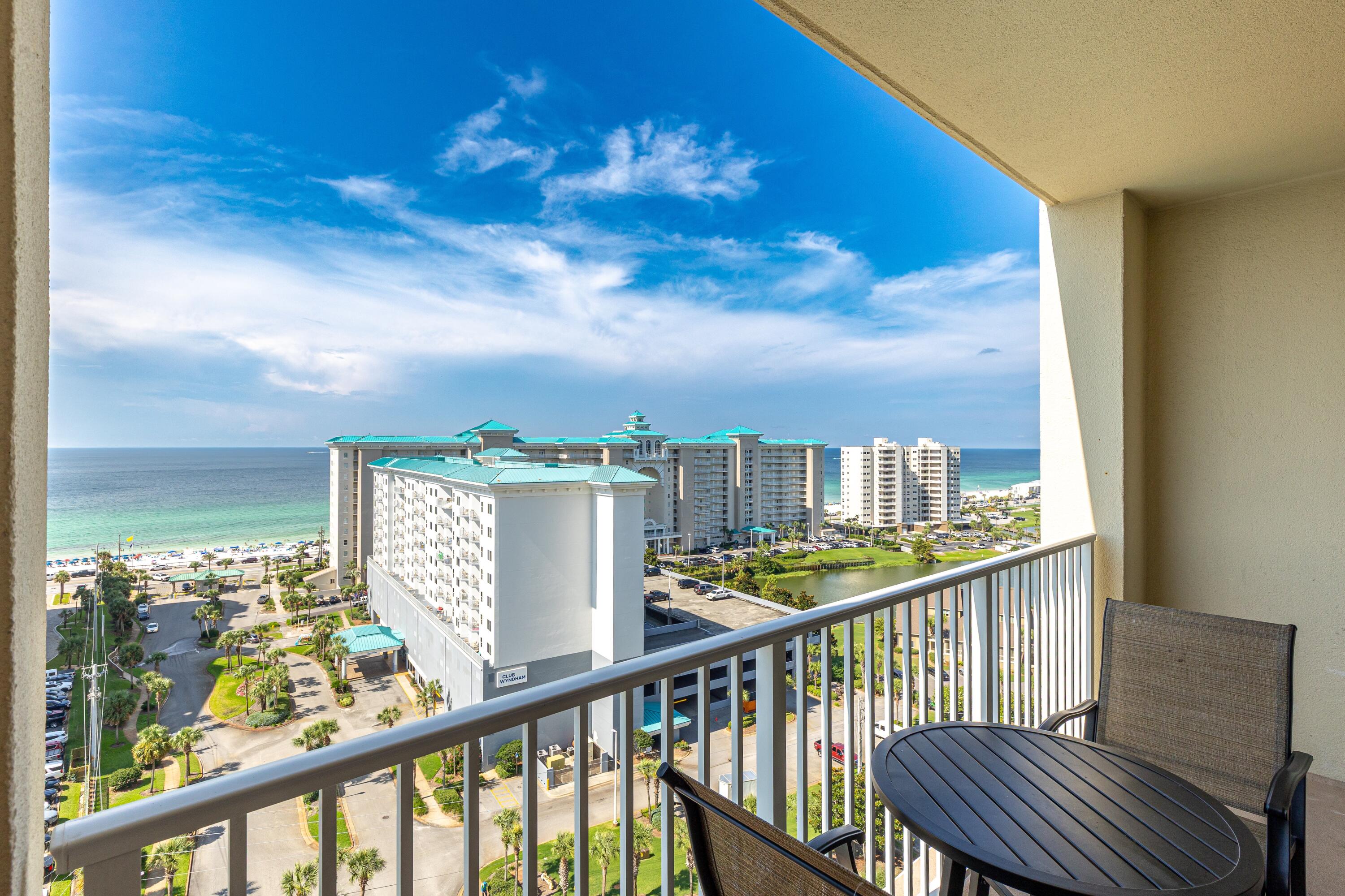 112 Seascape Drive, Unit 1306 Miramar Beach, FL 32550 - Photo 15 of 28 a view of a balcony with city view