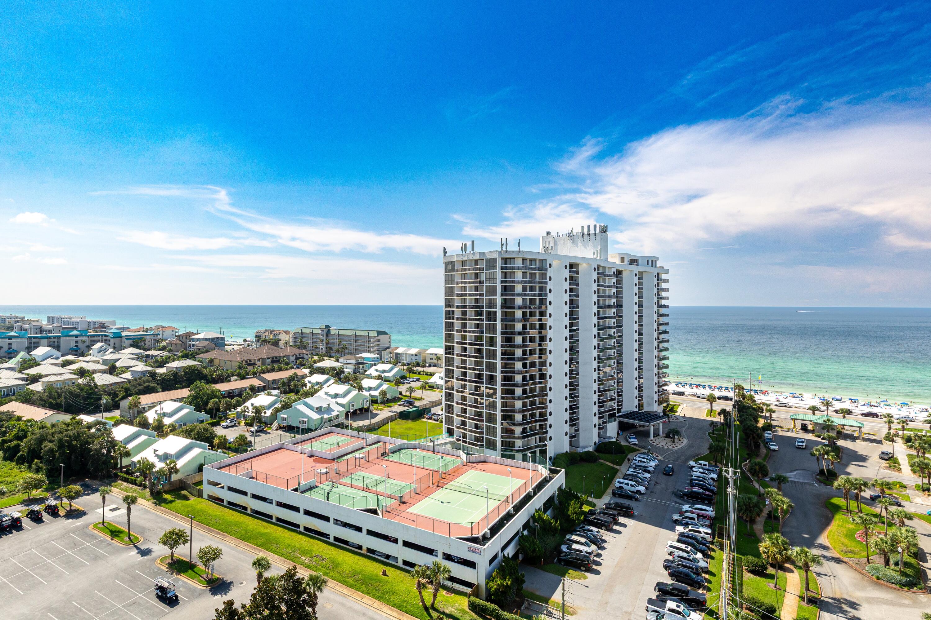 112 Seascape Drive, Unit 1306 Miramar Beach, FL 32550 - Photo 16 of 28 a view of a city with tall buildings